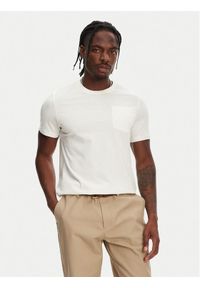 Robe di Kappa T-Shirt Dorel 64131EW Écru Regular Fit. Materiał: bawełna