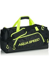 Aqua Speed - Aqua-Speed Torba sportowa na basen L czarno-zielona. Kolor: zielony, czarny, wielokolorowy. Sport: pływanie