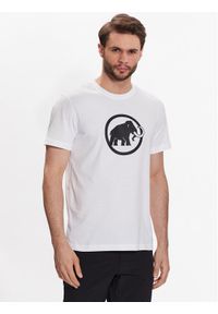 Mammut T-Shirt 1017-05890 Biały Regular Fit. Kolor: biały. Materiał: bawełna, syntetyk