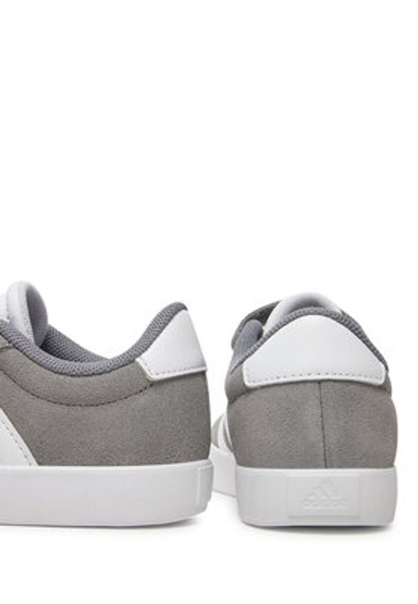 Adidas - adidas Sneakersy VL Court 3.0 ID9149 Szary. Kolor: szary. Materiał: skóra, zamsz