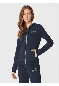 EA7 Emporio Armani Dres 6LTV61 TJCQZ 1554 Granatowy Regular Fit. Kolor: niebieski. Materiał: bawełna, dresówka #2