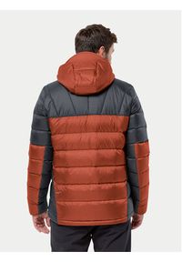 Jack Wolfskin Kurtka puchowa Nebelhorn Down Hoody 1207141 Czerwony Regular Fit. Kolor: czerwony. Materiał: puch, syntetyk