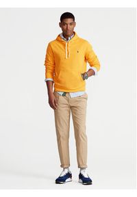 Polo Ralph Lauren Bluza 710766778041 Żółty Regular Fit. Typ kołnierza: polo. Kolor: żółty. Materiał: bawełna, syntetyk #5