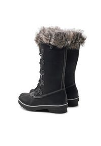 Kimberfeel Śniegowce Beverly Czarny. Kolor: czarny. Materiał: skóra #4