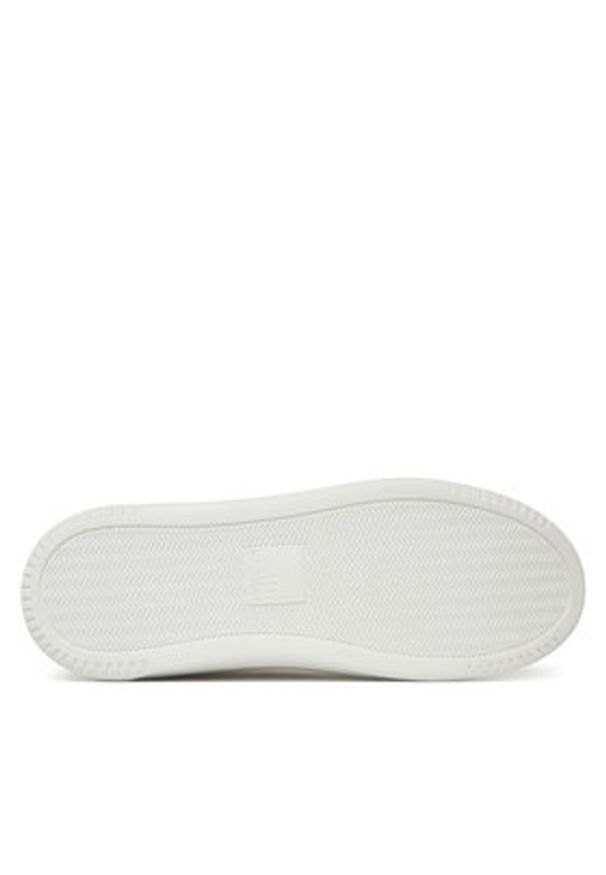 Love Moschino - LOVE MOSCHINO Sneakersy JA15325G0NIA610B Biały. Kolor: biały. Materiał: skóra