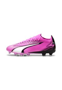 Puma - Buty piłkarskie PUMA Ultra Match FG/AG poison puma. Kolor: różowy. Sport: piłka nożna