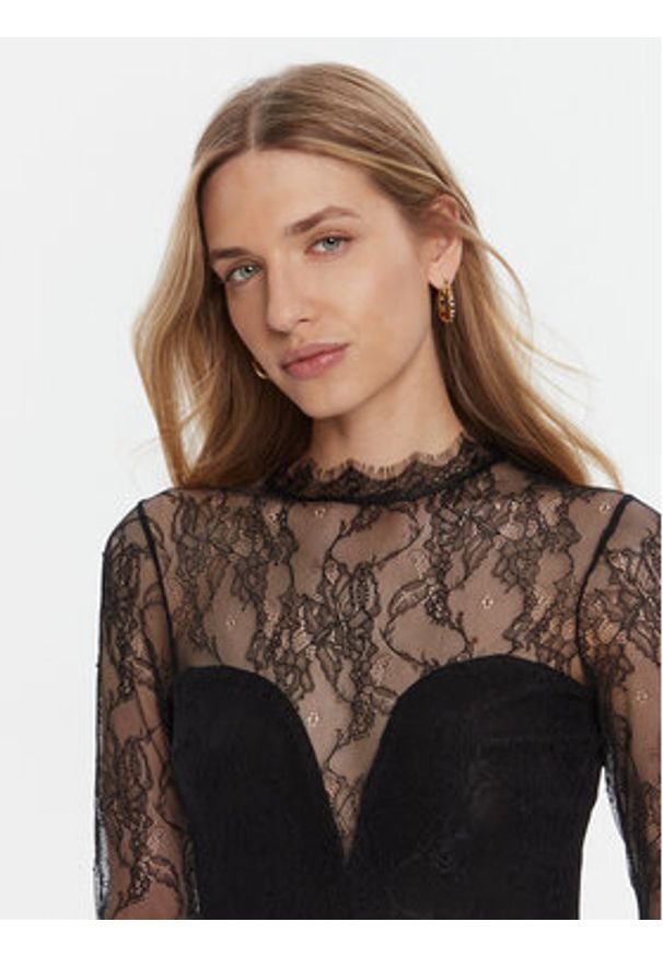 Rinascimento Body CFC0126159003 Czarny Slim Fit. Kolor: czarny. Materiał: syntetyk