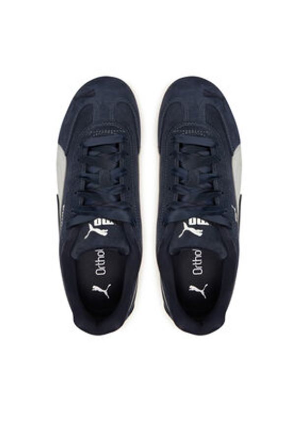 Puma Sneakersy Speedcat Metallic Jr 404113 02 Granatowy. Kolor: niebieski. Materiał: zamsz, skóra