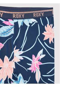 Roxy Legginsy Sporty ERGNP03091 Granatowy Slim Fit. Kolor: niebieski. Materiał: syntetyk. Styl: sportowy #2