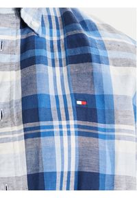 TOMMY HILFIGER - Tommy Hilfiger Koszula MW0MW43126 Niebieski Regular Fit. Kolor: niebieski. Materiał: len, bawełna #2