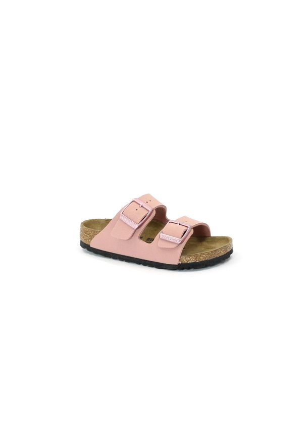 Klapki dla dzieci Birkenstock Arizona. Kolor: różowy. Materiał: syntetyk, materiał