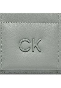 Calvin Klein Torebka Square Quilt Conv Shoulder Bag K60K612332 Szary. Kolor: szary. Materiał: skórzane #3