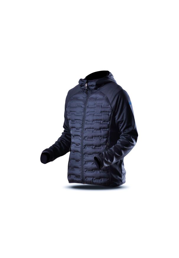 TRIMM - Kurtka Trimm ERWI HARD. Typ kołnierza: kaptur. Kolor: niebieski. Materiał: materiał. Sport: wspinaczka