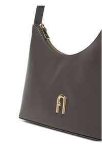 Furla Torebka Diamante WB00782 AX0733 BG 4283S 1007 Szary. Kolor: szary. Materiał: skórzane