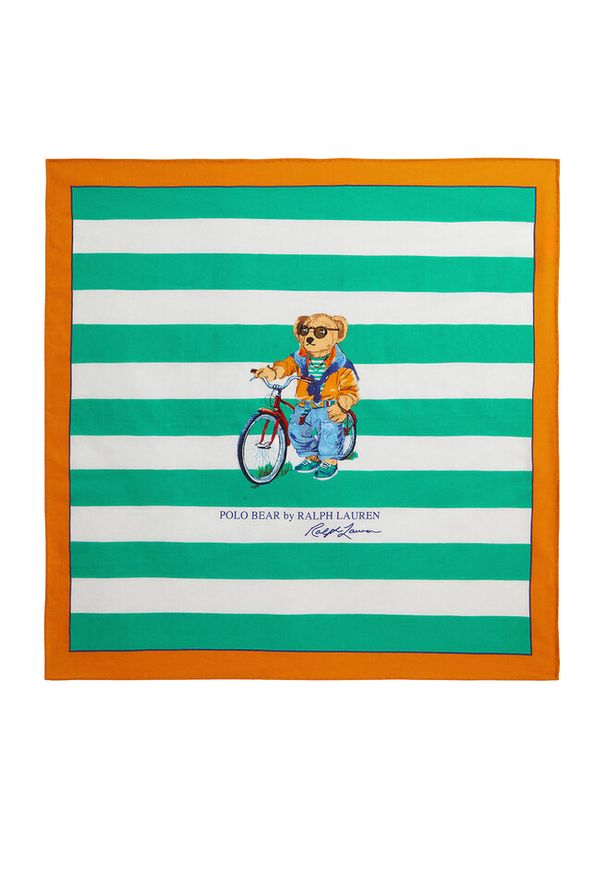 Apaszka Polo Ralph Lauren. Kolor: zielony