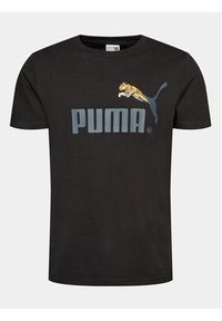 Puma T-Shirt Classics No.1 Logo Celebration 622182 Czarny Regular Fit. Kolor: czarny. Materiał: bawełna #7