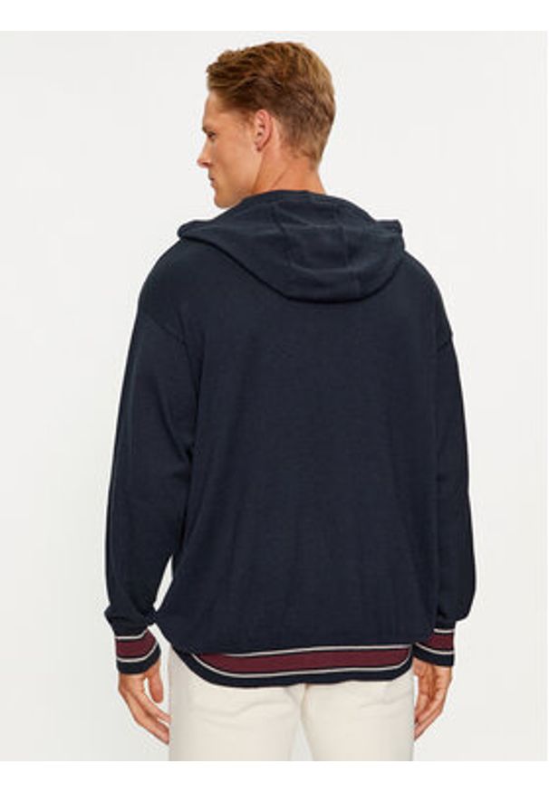 Armani Exchange Sweter 6RZM2A ZM3FZ 1510 Granatowy Regular Fit. Kolor: niebieski. Materiał: syntetyk