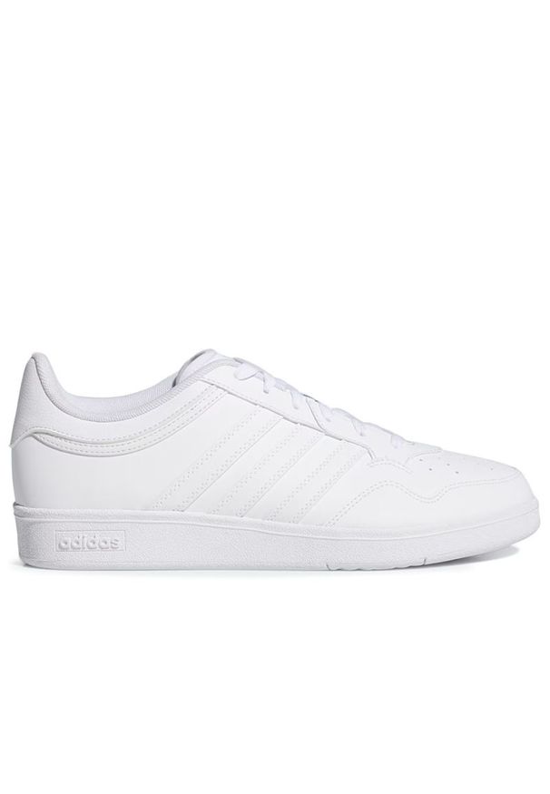 Adidas - Buty adidas Sportswear Hoops 4.0 JH6141 - białe. Kolor: biały. Materiał: skóra, syntetyk, guma. Szerokość cholewki: normalna
