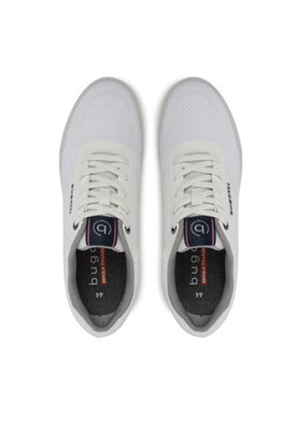 Bugatti Sneakersy 321-ASS01-6900 Biały. Kolor: biały. Materiał: materiał