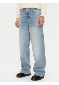 Lee Jeansy Carpenter 112355208 Niebieski Loose Fit. Kolor: niebieski