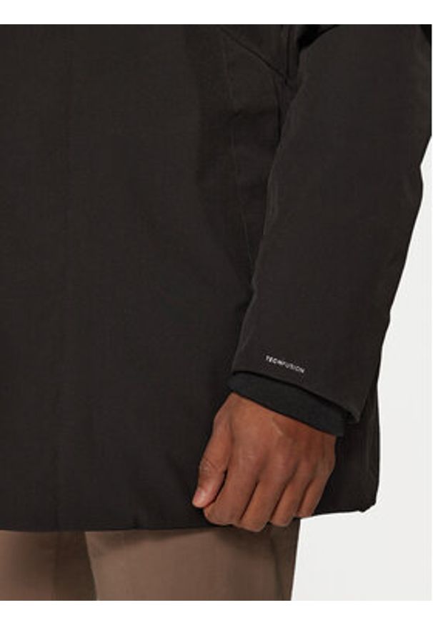 Jack & Jones - Jack&Jones Parka Keen 12258403 Czarny Regular Fit. Kolor: czarny. Materiał: syntetyk