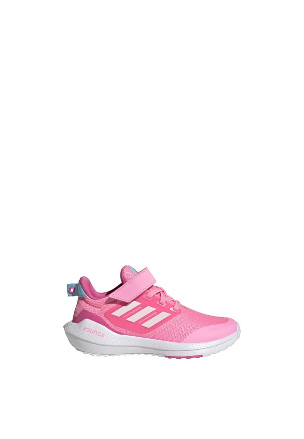 Buty do chodzenia dla dzieci Adidas EQ21 Run 2.0 EL. Kolor: biały, wielokolorowy, różowy. Sport: turystyka piesza, bieganie