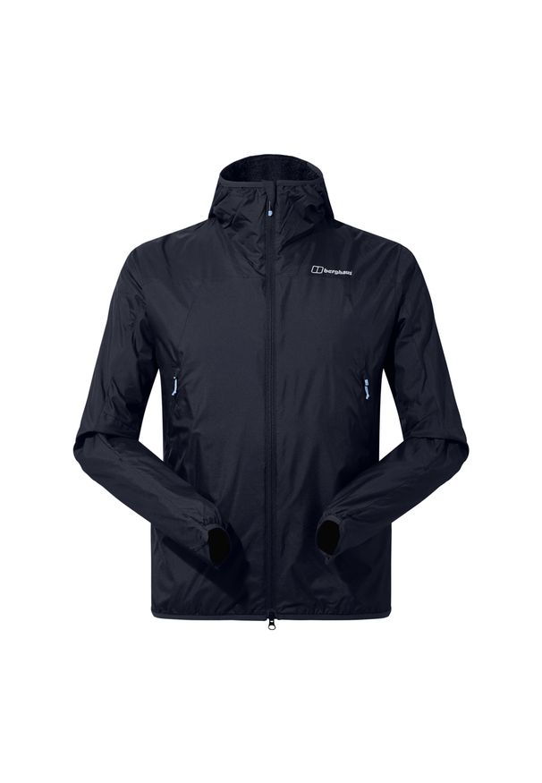 Kurtka przeciwwiatrowa męska Berghaus Alpha Resist-Air. Kolor: niebieski. Sport: turystyka piesza