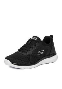 skechers - Skechers Sneakersy C-BOUNTIFUL 12607 BKW Czarny. Kolor: czarny. Materiał: materiał #3
