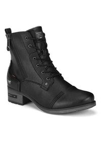 Mustang Trzewiki 1229-513 Czarny. Kolor: czarny. Materiał: materiał #6