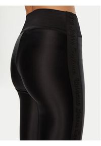 Versace Jeans Couture Legginsy 78HAC114 Czarny Slim Fit. Kolor: czarny. Materiał: syntetyk #5