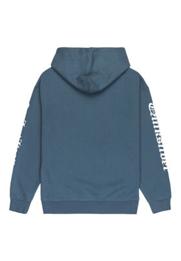 Quiksilver Bluza Old English EQYFT05156 Niebieski Oversize. Kolor: niebieski. Materiał: syntetyk, bawełna