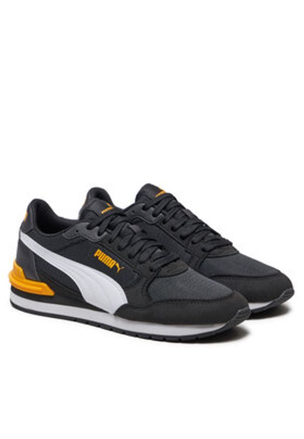 Puma Sneakersy ST Runner v4 Mesh Jr 399876 03 Czarny. Kolor: czarny. Materiał: skóra, zamsz
