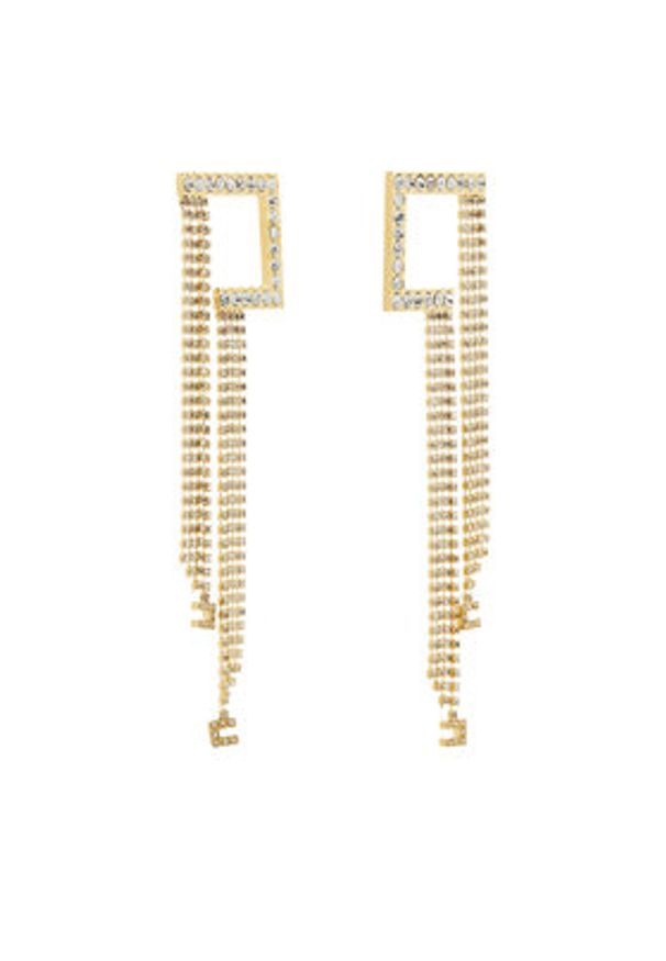 Elisabetta Franchi Kolczyki OR-33-B47E2-V300 Złoty. Materiał: złote. Kolor: złoty