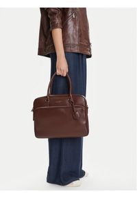 Nine West Torba na laptopa CEO-EMMA-LA482-2847 Brązowy. Kolor: brązowy. Materiał: materiał #1