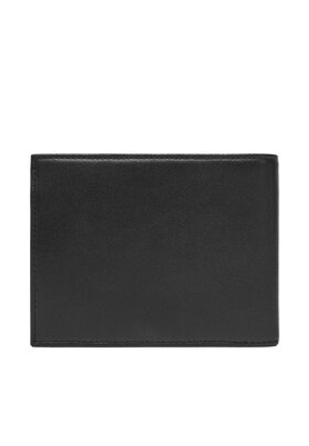 Emporio Armani Portfel męski EM003601 AF19365 UC001 Czarny. Kolor: czarny. Materiał: skóra