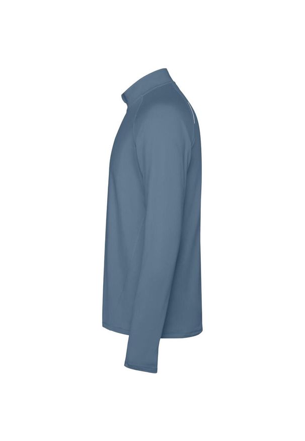 ROLY - Bluza Męska Krótki Suwak Z Długim Rękawem Estambul. Kolor: niebieski. Długość rękawa: długi rękaw. Długość: krótkie