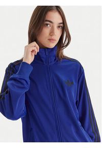 Adidas - adidas Bluza adicolor Classic Firebird JX6462 Niebieski Loose Fit. Kolor: niebieski. Materiał: syntetyk