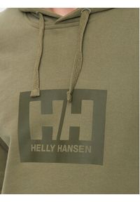 Helly Hansen Bluza Hh Box Hoodie 53289 Zielony Regular Fit. Kolor: zielony. Materiał: bawełna #3