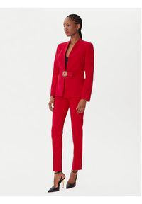Rinascimento Chinosy CFC0126225003 Czerwony Slim Fit. Kolor: czerwony. Materiał: syntetyk #5