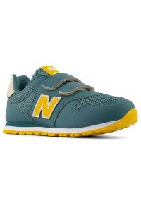 Buty New Balance PV500FSG zielone. Zapięcie: rzepy. Kolor: zielony. Materiał: materiał, syntetyk. Szerokość cholewki: normalna. Sport: turystyka piesza #3