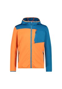 Polar z kapturem CMP. Typ kołnierza: kaptur. Kolor: pomarańczowy. Materiał: polar. Styl: sportowy. Sport: turystyka piesza #1