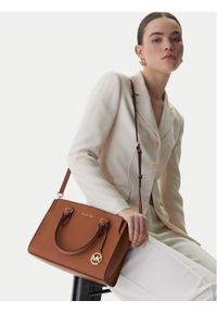MICHAEL Michael Kors Torebka 30R6GQ6S2L Brązowy. Kolor: brązowy. Materiał: skórzane #1