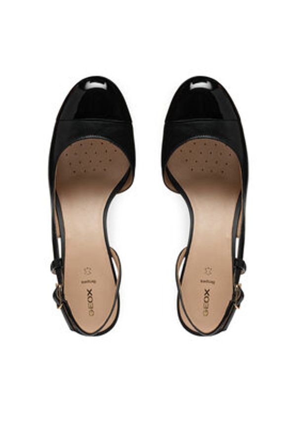 Geox Czółenka D Virnilisa 65 D55YYA 0TUHH C9999 Czarny. Kolor: czarny. Materiał: skóra