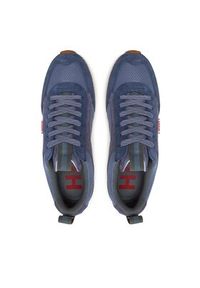 Hugo Sneakersy Cilan Tenn Mesd 50517016 Granatowy. Kolor: niebieski. Materiał: materiał #4