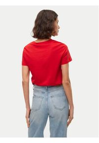 Vero Moda T-Shirt Odessa 10308688 Czerwony Regular Fit. Kolor: czerwony. Materiał: bawełna #4