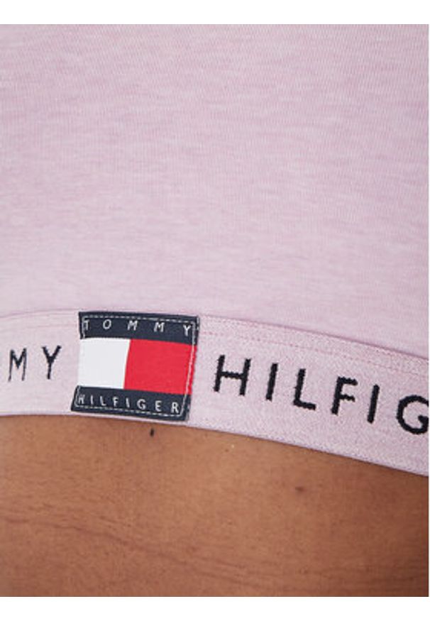 TOMMY HILFIGER - Tommy Hilfiger Biustonosz top UW0UW06221 Różowy. Kolor: różowy. Materiał: bawełna