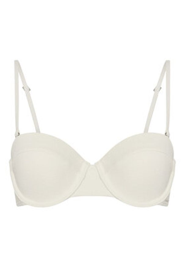 TOMMY HILFIGER - Tommy Hilfiger Góra od bikini UW0UW05814 Écru. Materiał: syntetyk