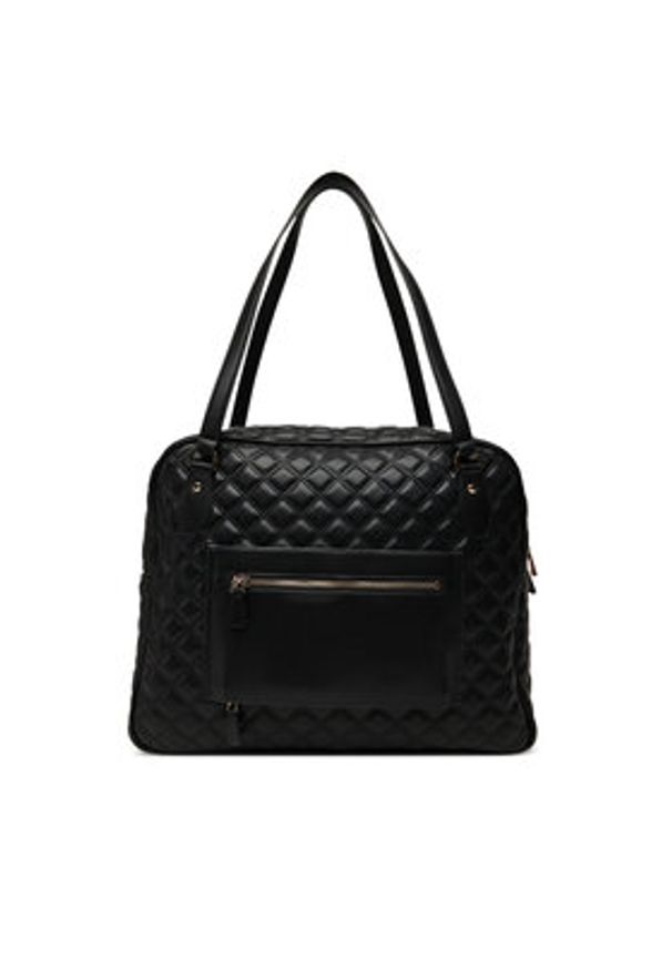 Guess Torba Giully TravelTWQN87 48916 Czarny. Kolor: czarny. Materiał: skóra