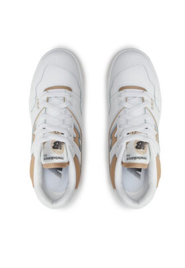 New Balance Sneakersy BBW550BT Biały. Kolor: biały. Materiał: materiał