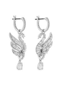 Swarovski Kolczyki Swan 5723388 Srebrny. Materiał: metalowe. Kolor: srebrny #3